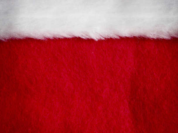 Textura del sombrero de Santa Claus
 - Foto, imagen