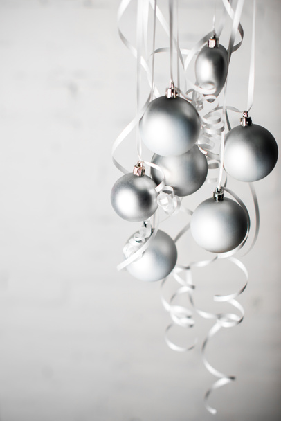 Boules de Noël fond - Photo, image