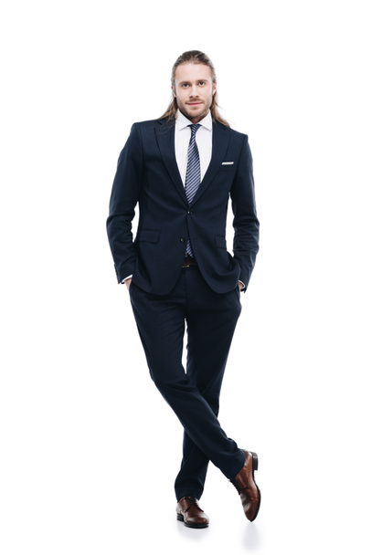 confident businessman in suit - Foto, immagini