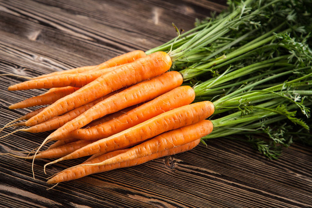 Fresh organic carrot - Fotó, kép
