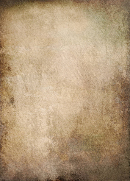 staré vybledlé pergamenu v hnědé béžové sépiových tónech - Fotografie, Obrázek