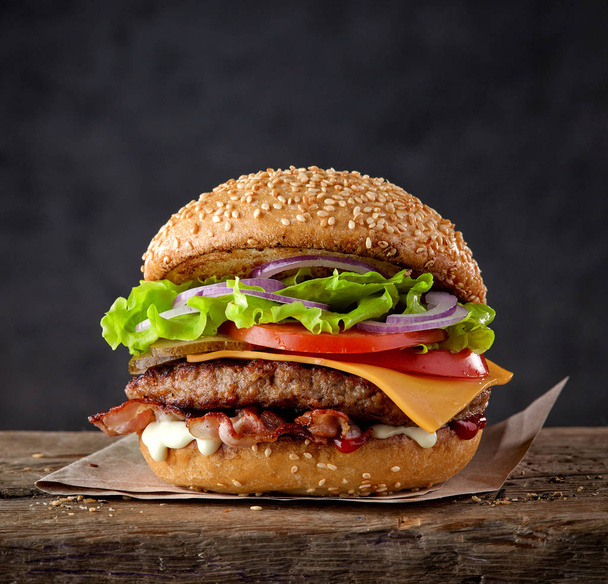 fresh tasty burger  - Photo, Image