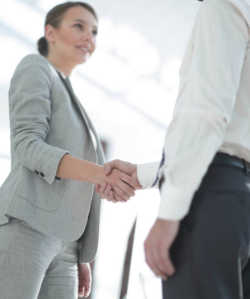 close-up. handshake business partners - Photo, Image