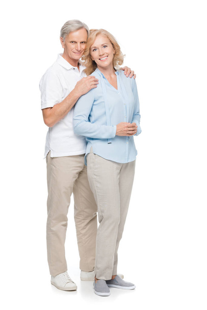 mature couple embracing - Zdjęcie, obraz