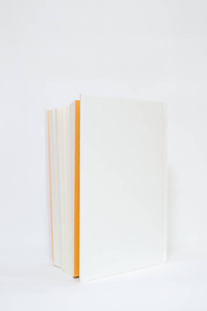 book on white background - Zdjęcie, obraz