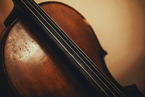 Details of an Old Cello - Foto, imagen