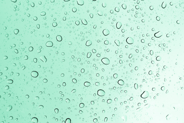 gotas de lluvia sobre vidrio - Foto, Imagen