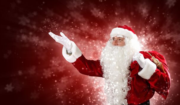christmas theme with santa - Foto, Imagen