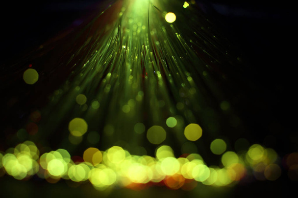 Fiber optics lights abstract background - Fotó, kép