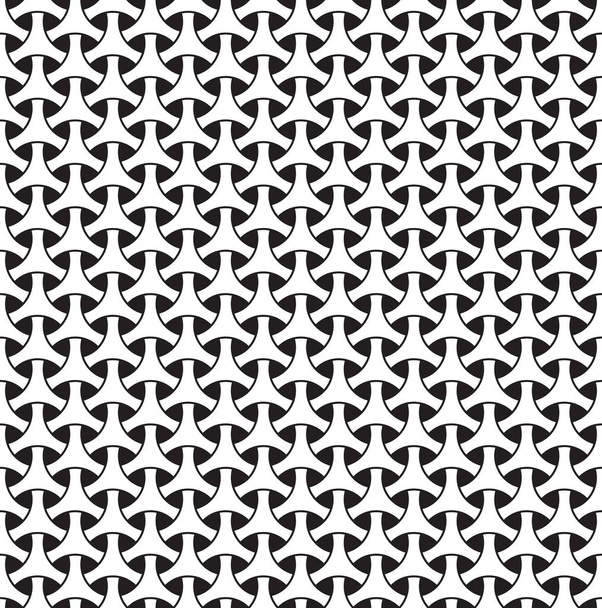 nahtlose Kreiswebung geometrischer Muster - Vektor, Bild