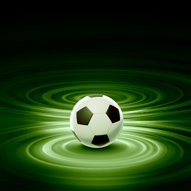 black and white soccer ball - Фото, изображение