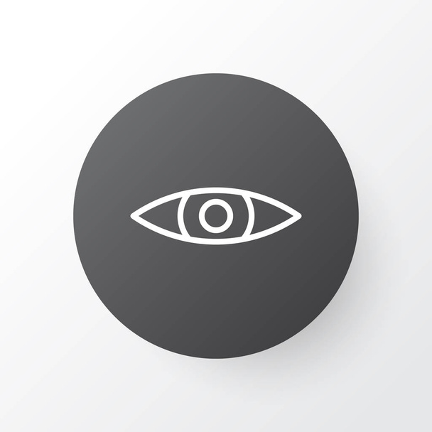 Eyes Icon Symbol. Premium Quality Isolated Glance Element In Trendy Style. - Vector, Image