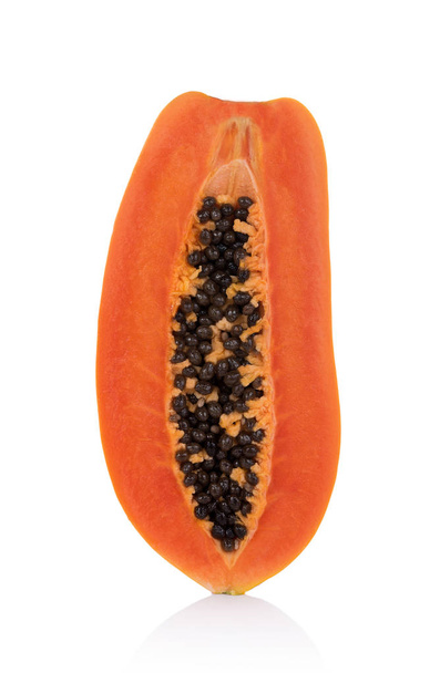 papaya isolated on a white background - Photo, Image