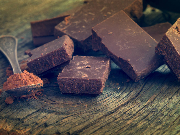 barras de chocolate de buen gusto
 - Foto, imagen