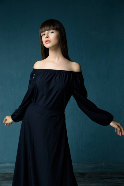 woman in elegant dress - Zdjęcie, obraz