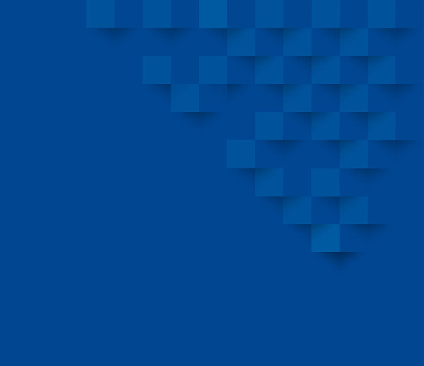 Blue  square geometric texture background   - Vector, Image