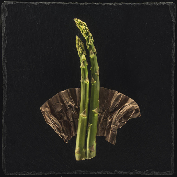 fresh green asparagus  - Photo, image