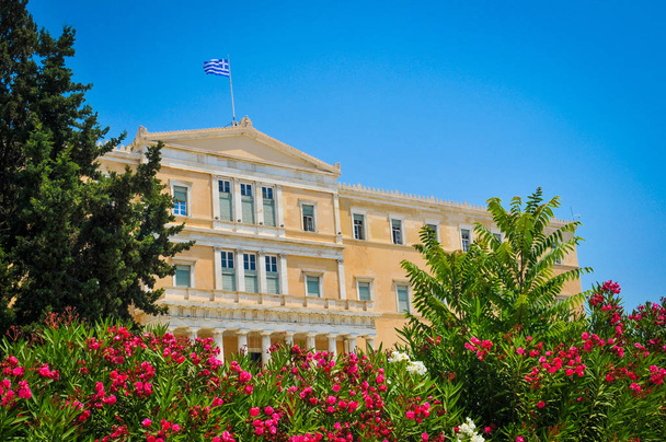 Edificio del Parlamento en Atenas, Grecia
 - Foto, imagen