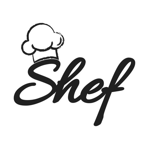 Shef Logo on white - Vecteur, image