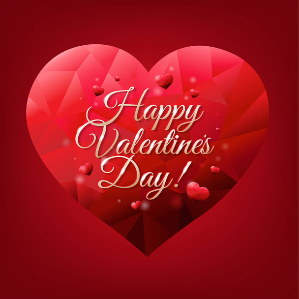 Valentines Day Card - Vetor, Imagem