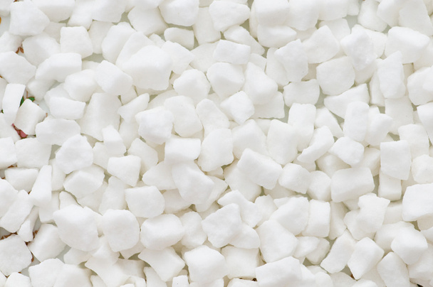 Cubos de azúcar blanco
 - Foto, imagen