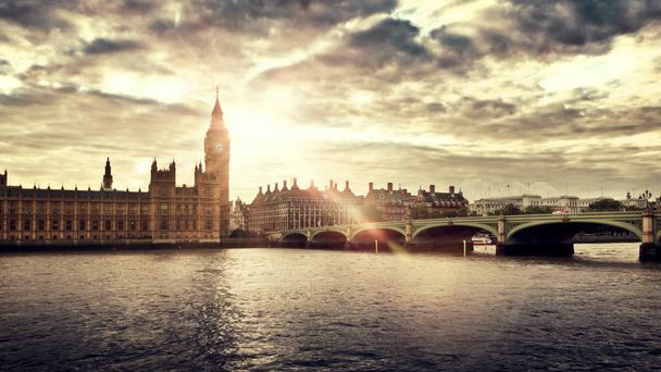 Domy Parlamentu i big Bena, Londyn - Zdjęcie, obraz