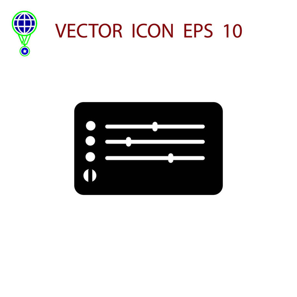  Média játékosok ikon - Vektor, kép