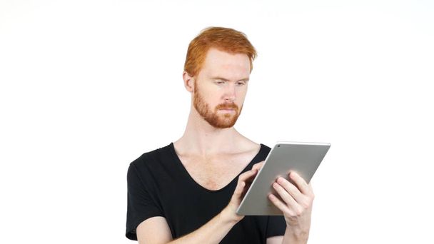 Young modern man using digital tablet - Φωτογραφία, εικόνα