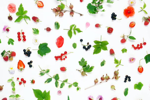 summer concept with berries - Foto, Imagem