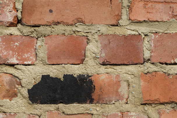 Wall made of bricks as a background - Foto, imagen