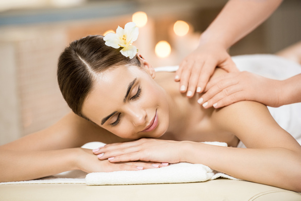 woman in massage salon - Photo, Image