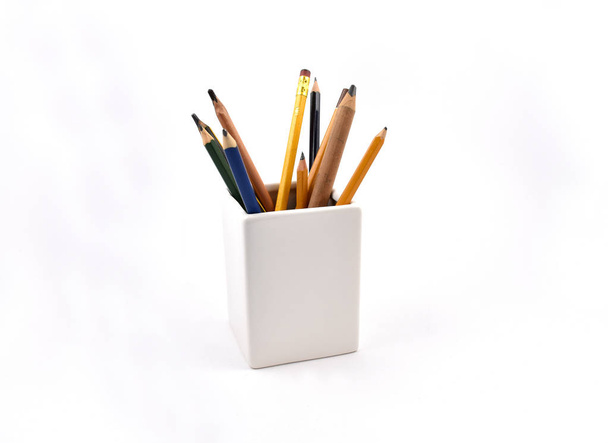Pencil holder stock images - Photo, Image