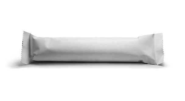 λευκό μοτίβο συσκευασίας για σνακ - Φωτογραφία, εικόνα