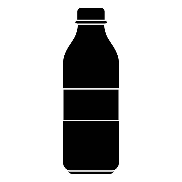 plastic bottle isolated icon - Vector, Image