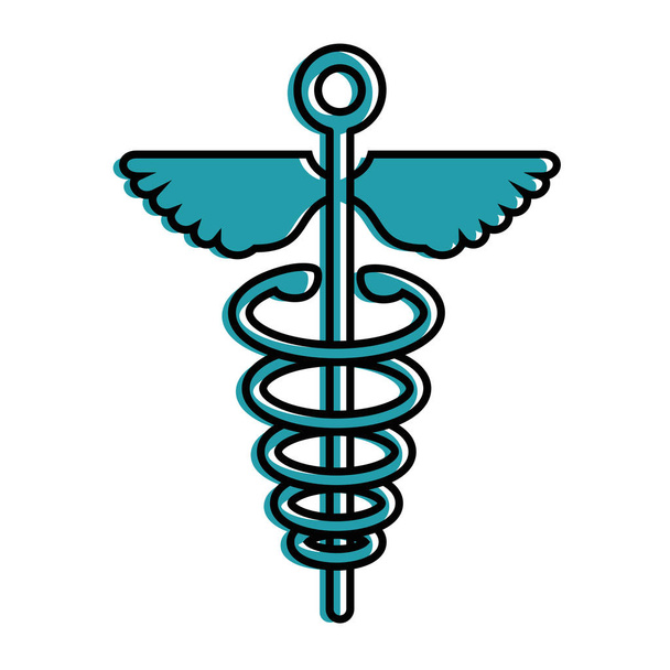 caduceus lékařské symbol - Vektor, obrázek