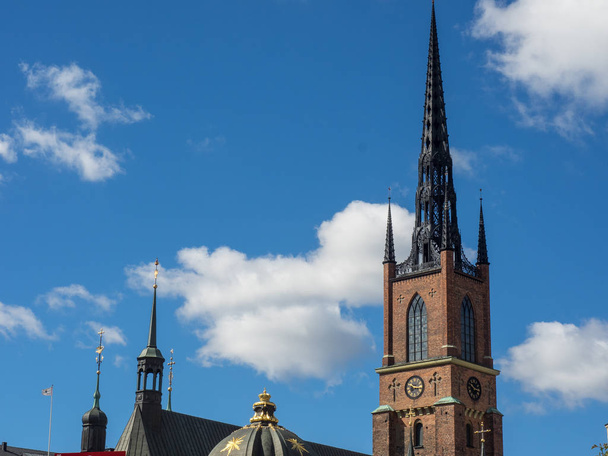 город Стокгольм в Швеции - Фото, изображение