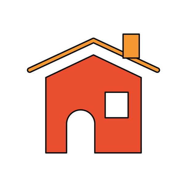 Immobilier maison icône vectoriel illustration graphisme
 - Vecteur, image