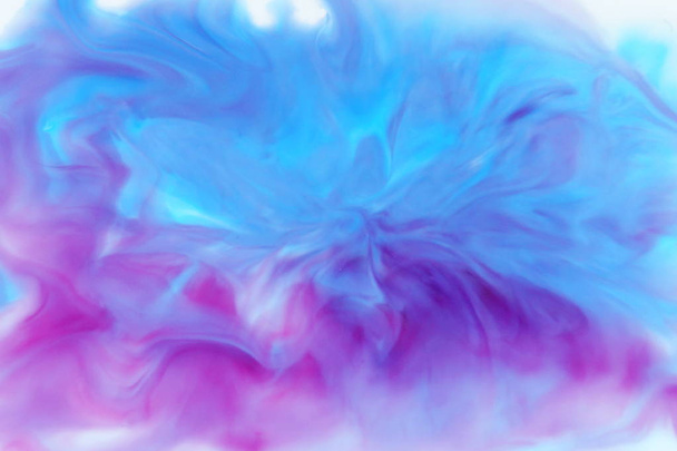 Watercolor abstract blue and purple color - Fotografie, Obrázek