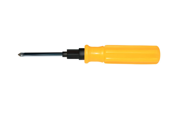 screwdriver in vector on white background - Vector, Image