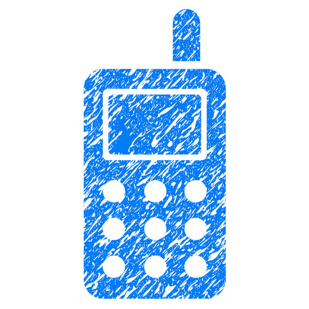 Cell Phone Grunge Icon - Vettoriali, immagini