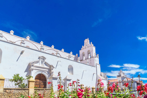 Sucre - Bolivya sömürge Santa Teresa kilisede - Fotoğraf, Görsel