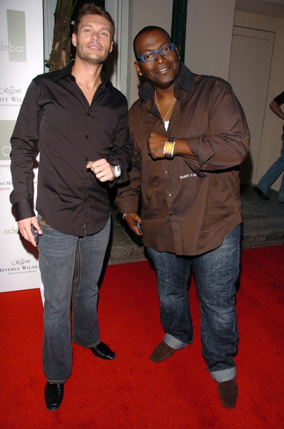 Ryan Seacrest and Randy Jackson - Foto, Imagen
