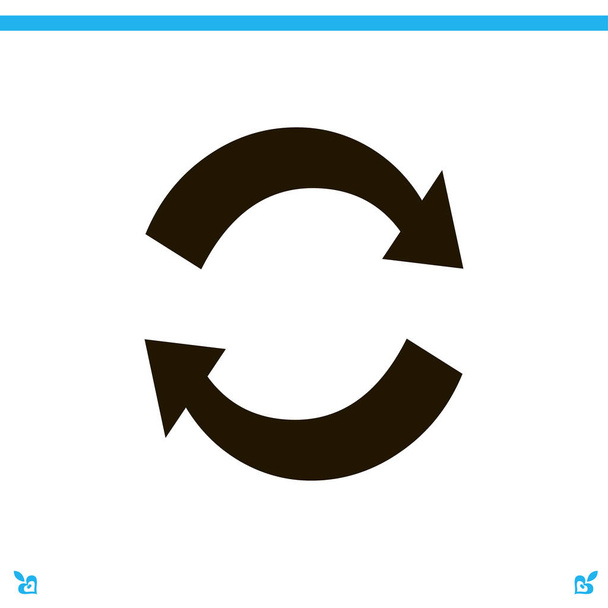 icono de flechas cíclicas
 - Vector, Imagen