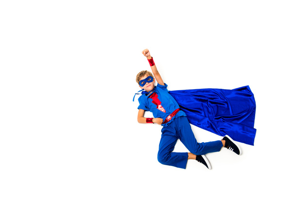 flying superhero boy - Foto, Imagem