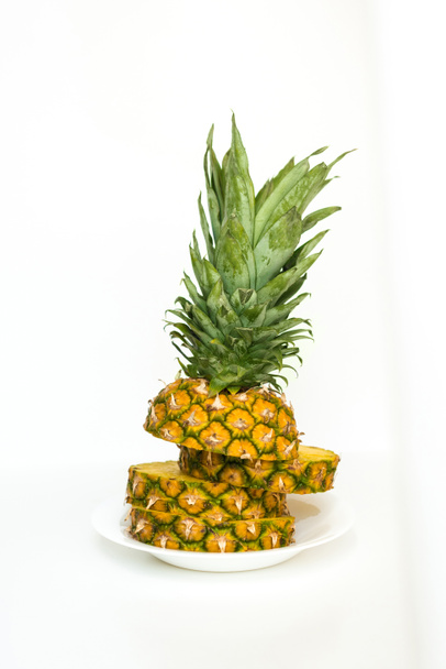 friss ananász szeletelt - Fotó, kép