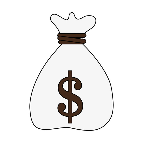 Illustration vectorielle sac argent
 - Vecteur, image