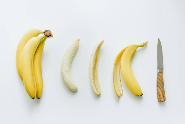 friss sárga banán  - Fotó, kép