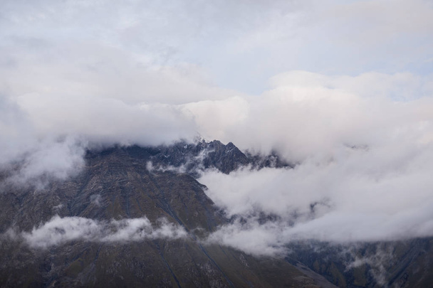 mount peak in a clouds - Foto, afbeelding