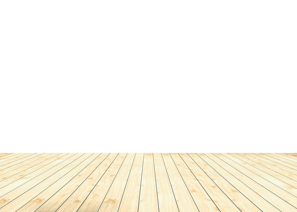 Tabela de prateleiras de madeira marrom macio
  - Foto, Imagem