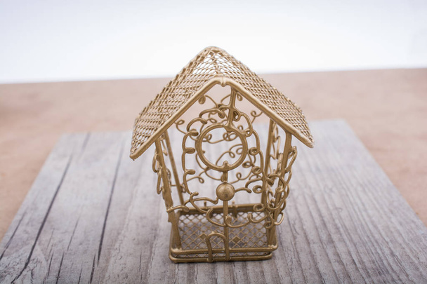 Little size metal bird house  - Photo, Image